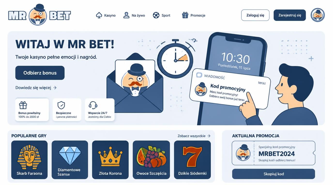 Powiadomienie SMS i e-mail z kodem bonusowym